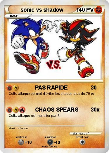Pokemon sonic vs shadow