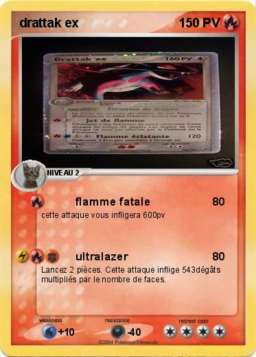 Pokemon drattak ex