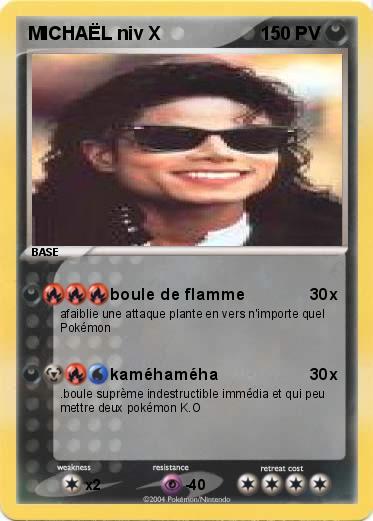 Pokemon MICHAËL niv X