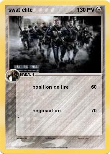 Pokemon swat elite