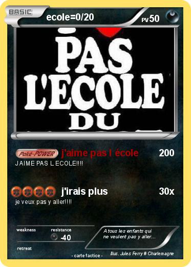 Pokemon ecole=0/20