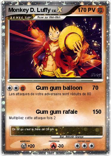 Pokemon Monkey D. Luffy