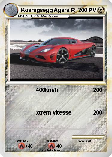 Pokemon Koenigsegg Agera R