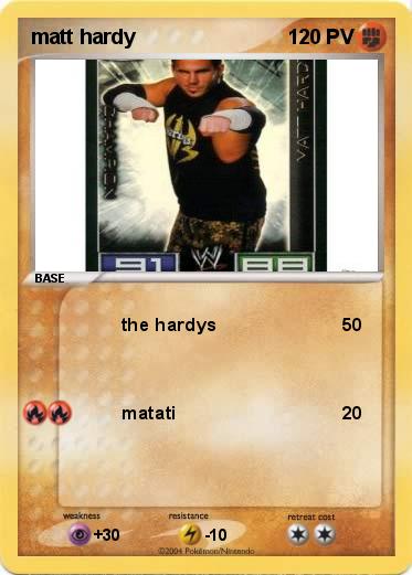 Pokemon matt hardy