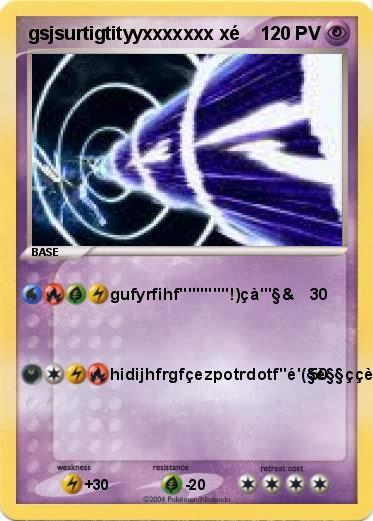 Pokemon gsjsurtigtityyxxxxxxx xé