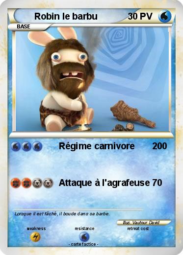 Pokemon Robin le barbu
