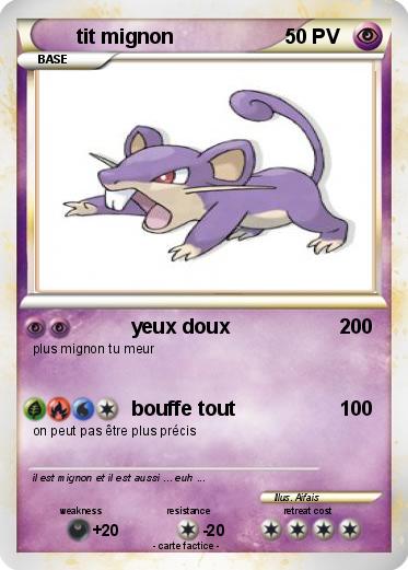 Pokemon tit mignon