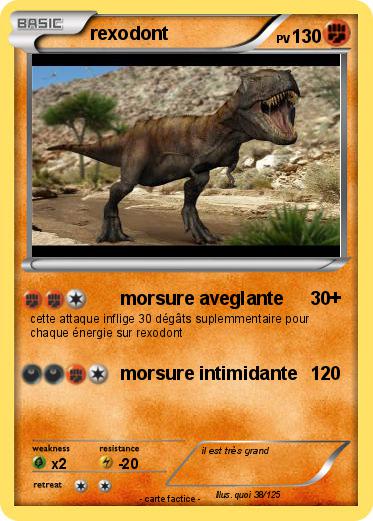 Pokemon rexodont
