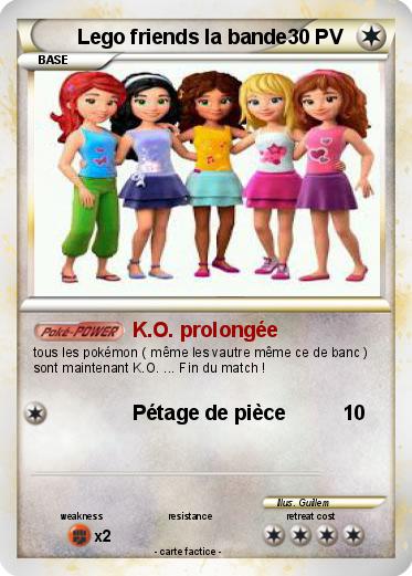 Pokemon Lego friends la bande