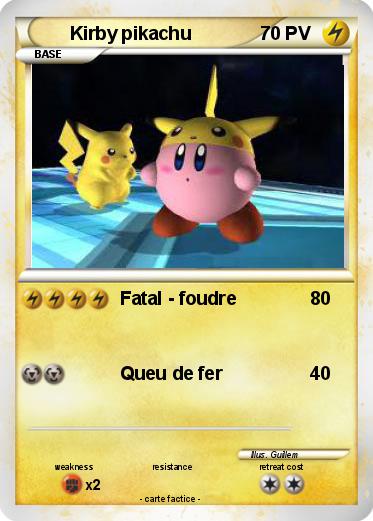Pokemon Kirby pikachu
