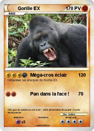 Pokemon Gorille EX