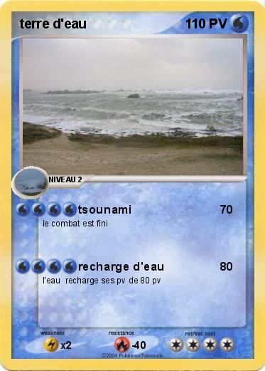 Pokemon terre d'eau