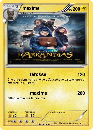 Pokemon maxime