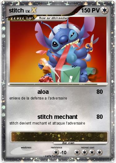 Pokemon stitch