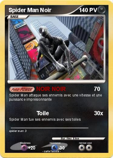 Pokemon Spider Man Noir