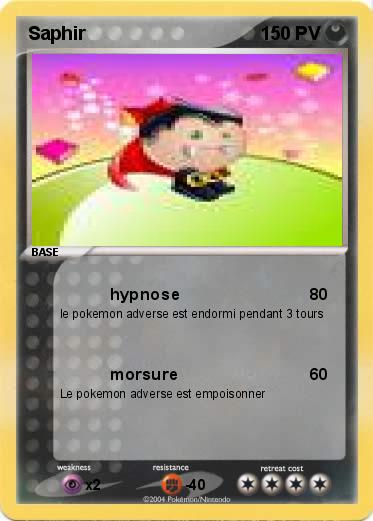 Pokemon Saphir