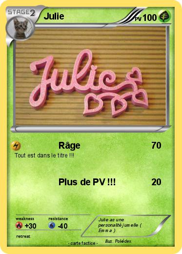 Pokemon Julie