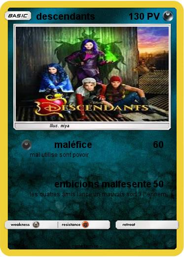 Pokemon descendants