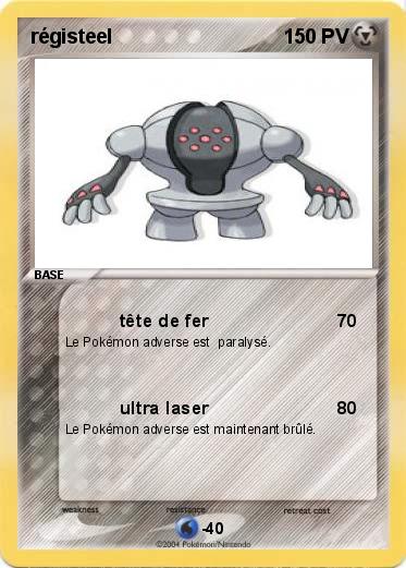Pokemon régisteel