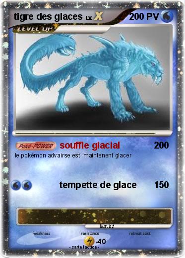 Pokemon tigre des glaces