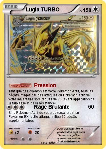 Pokemon Lugia TURBO