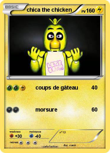 Pokemon chica the chicken