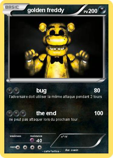 Pokemon golden freddy