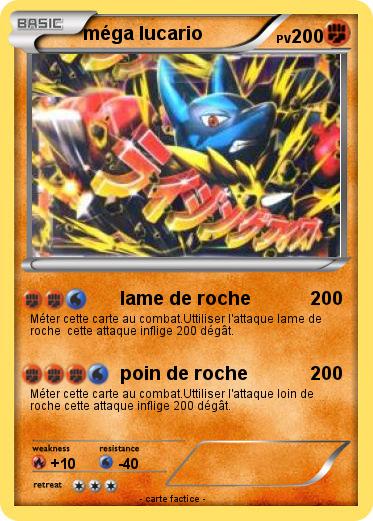 Pokemon méga lucario