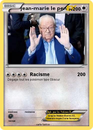 Pokemon jean-marie le pen