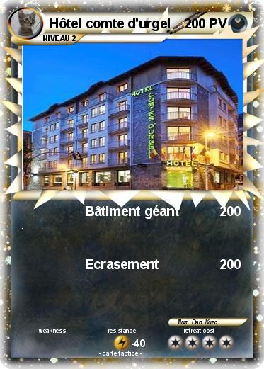 Pokemon Hôtel comte d'urgel