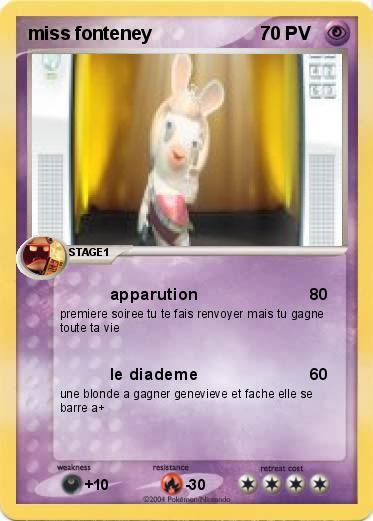 Pokemon miss fonteney