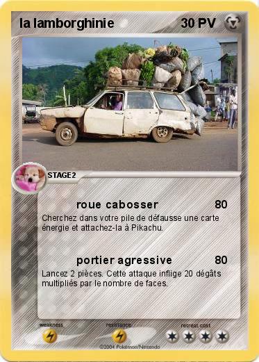 Pokemon la lamborghinie