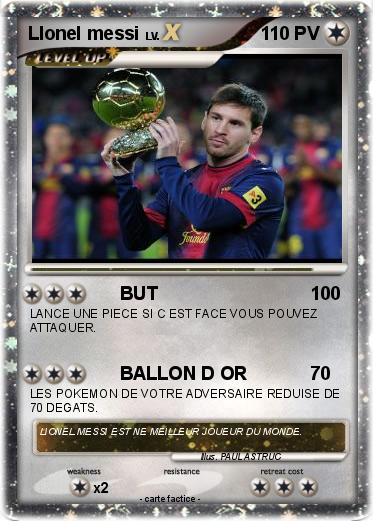 Pokemon LIonel messi