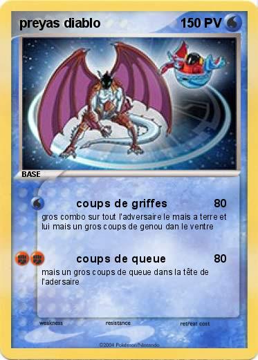 Pokemon preyas diablo