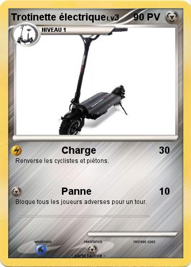 Pokemon Trotinette électrique