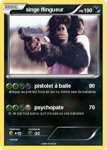Pokemon singe flingueur
