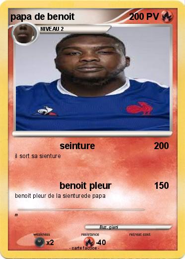 Pokemon papa de benoit