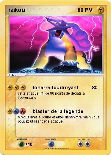 Pokemon raikou
