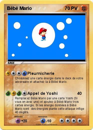 Pokemon Bébé Mario