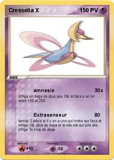 Pokemon Cresselia X