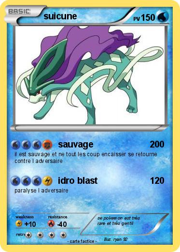 Pokemon suicune