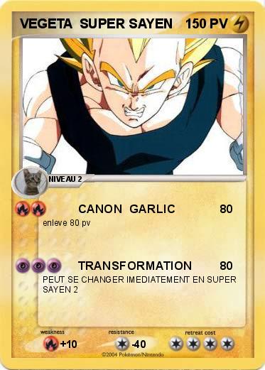 Pokemon VEGETA  SUPER SAYEN 