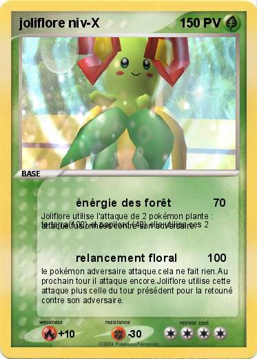Pokemon joliflore niv-X