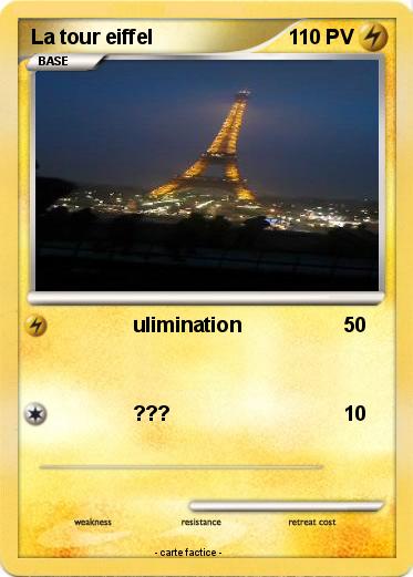 Pokemon La tour eiffel