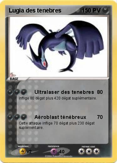 Pokemon Lugia des tenebres