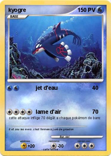 Pokemon kyogre