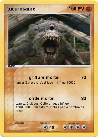 Pokemon tueurosaure