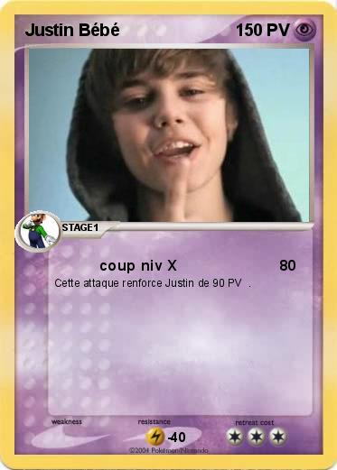 Pokemon Justin Bébé