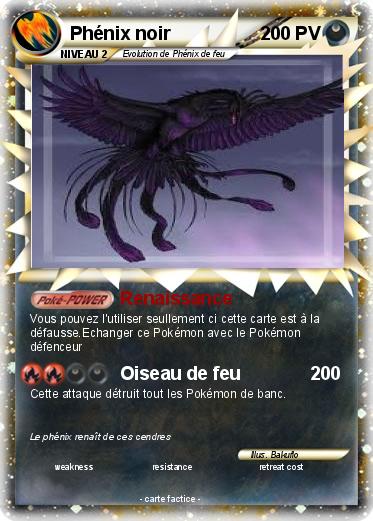 Pokemon Phénix noir