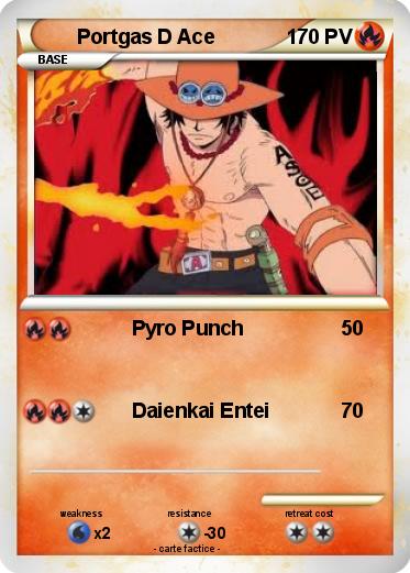 Pokemon Portgas D Ace